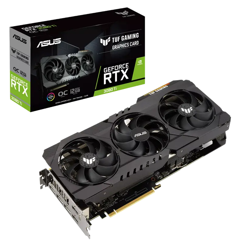 ASUS RTX3080Ti 12GB GDDR6X TUF Gaming OC (TUF-RTX3080TI-O12G-GAMING)