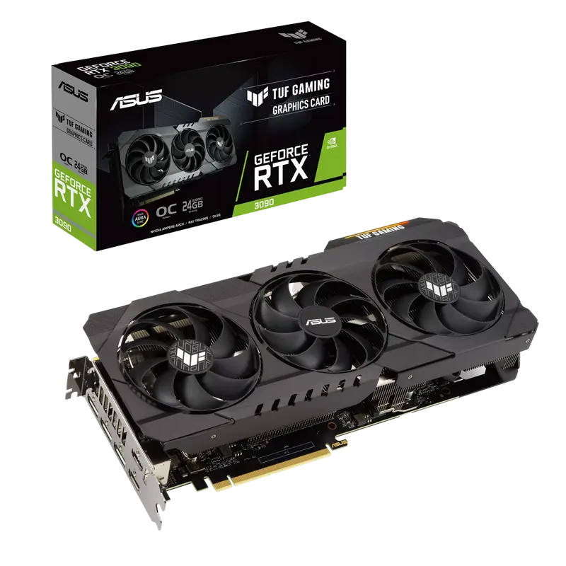 ASUS RTX3090 24GB GDDR6X TUF Gaming OC (TUF-RTX3090-O24G-GAMING)