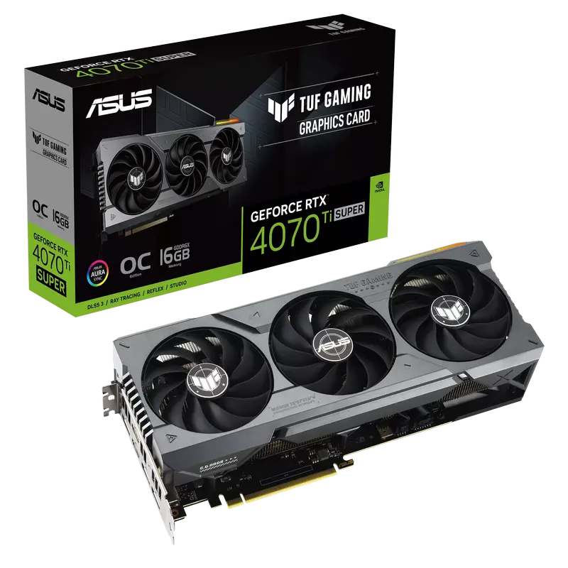 ASUS RTX4070Ti Super 16GB GDDR6X TUF Gaming (TUF-RTX4070TIS-O16G-GAMING)