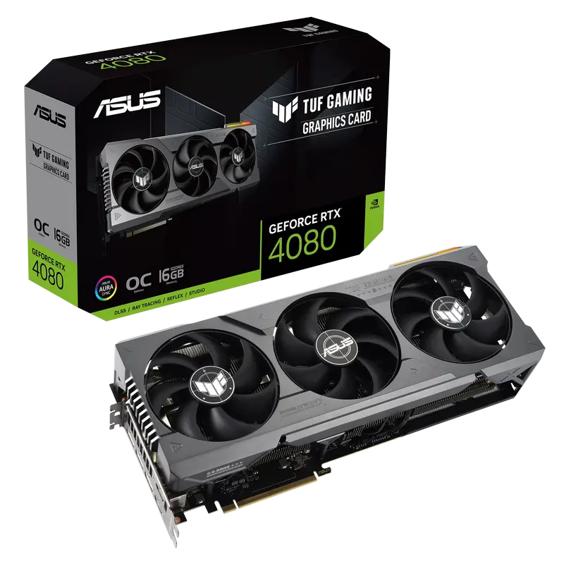 ASUS RTX4080 16GB GDDR6X TUF Gaming (TUF-RTX4080-O16G-GAMING)