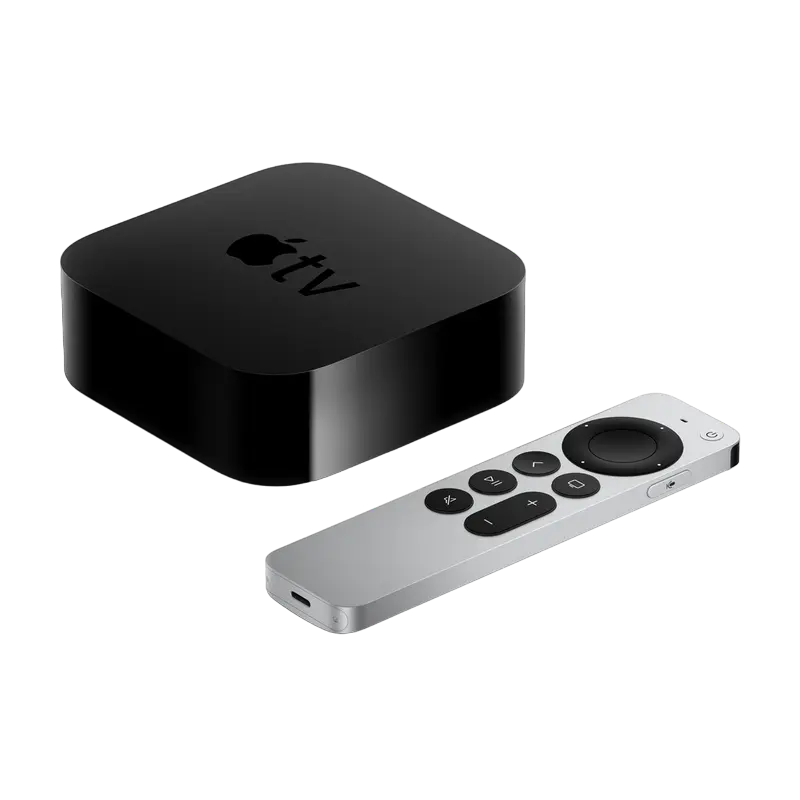 Apple TV 4K 32GB, media player iOS cu Dolby Vision și AirPlay, vedere alternativă