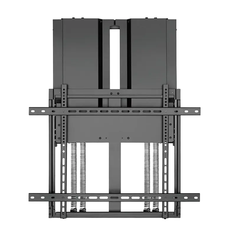 TV Wall Mount Stand Gembird WM-90F-02, 70-90"; Black, VESA; max 60-90kg, Height adjustable TV wall m