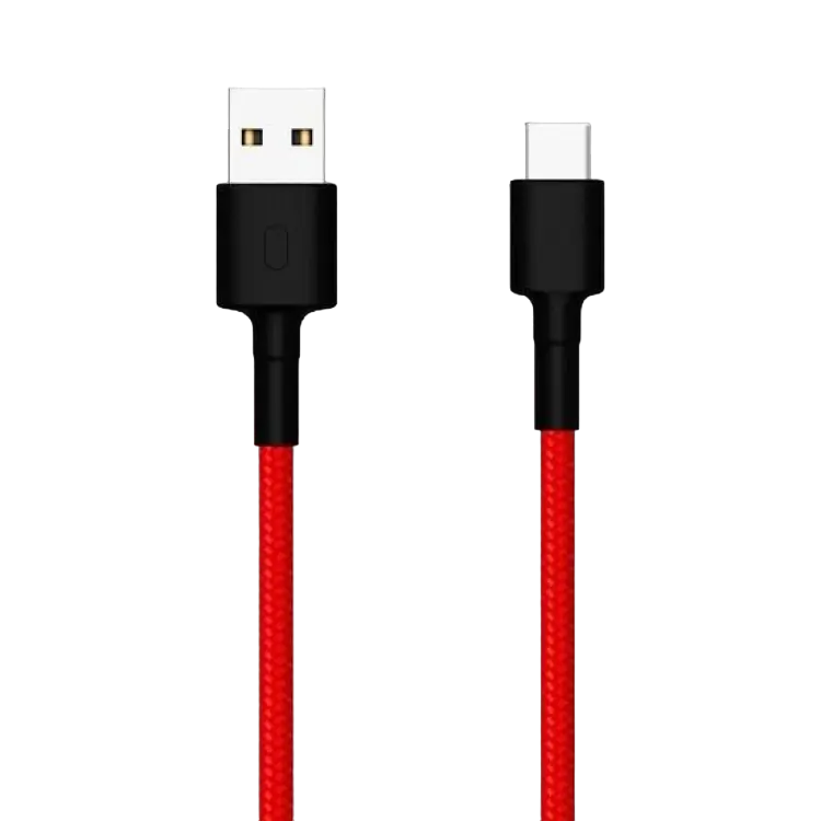 Type-C Cable Xiaomi, Braided, 1M, Red