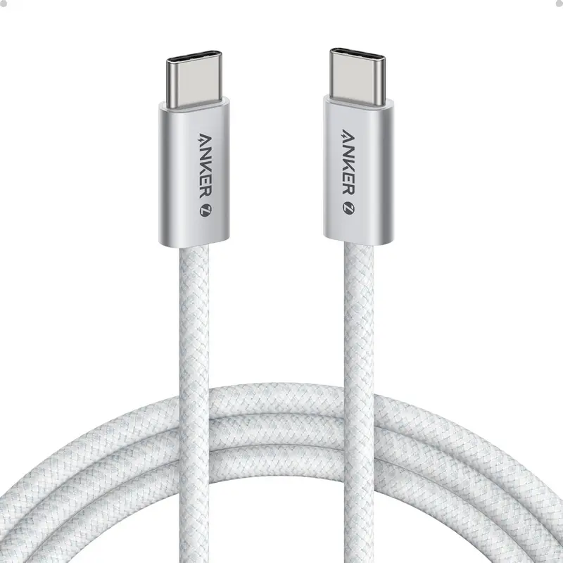 Type-C to Type-C Cable Anker, Zolo, 1M, 240W, White