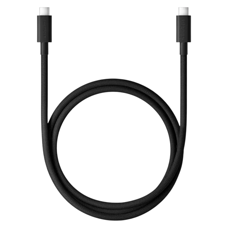 Type-C to Type-C Cable Xiaomi, Braided, 6A, 1M, White