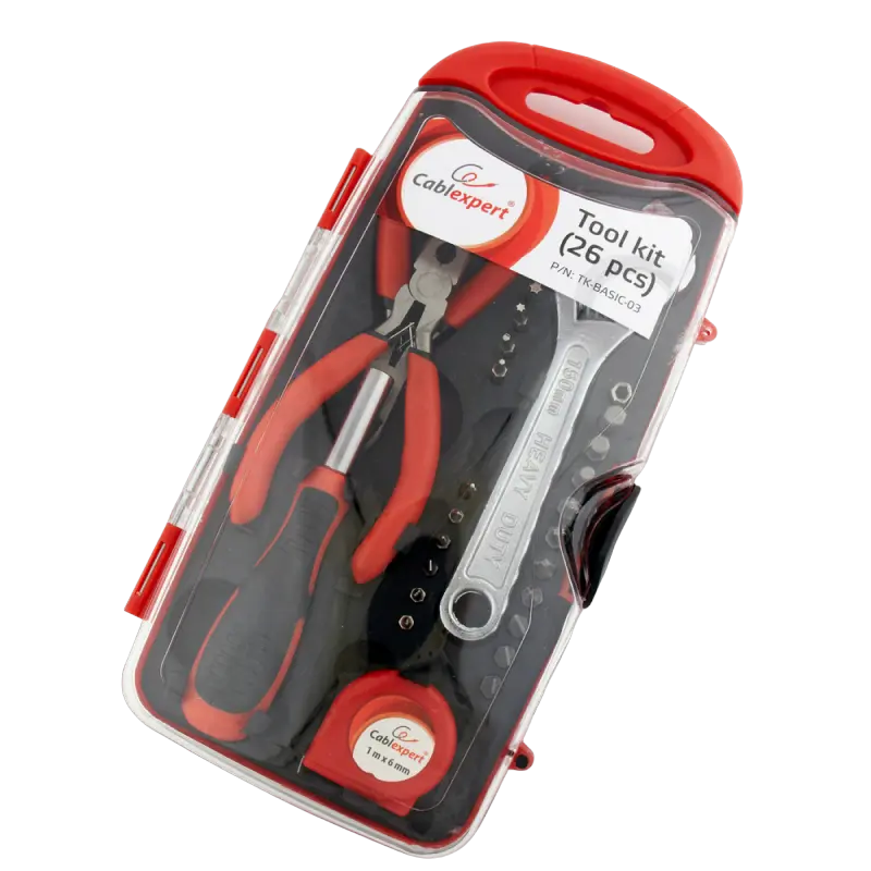 Universal Tool Kit Cablexpert (26 pcs), TK-BASIC-03