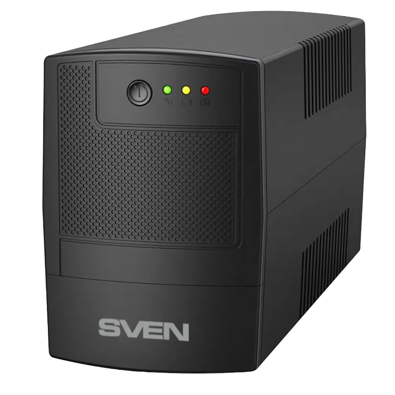UPS SVEN UP-B1000, 1000VA/510W, Line Interactive, AVR, LED, 3*IEC(C13) sockets