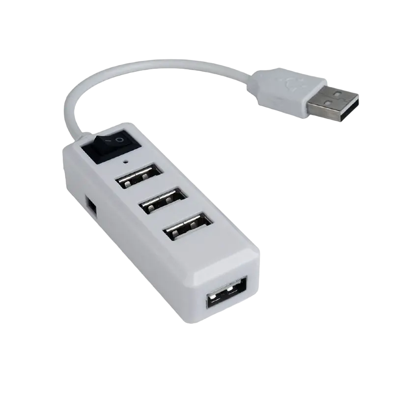 USB 2.0 Hub 4-port Gembird "UHB-U2P4-21", White