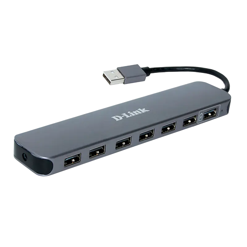 USB 2.0 Hub 7-port D-link "DUB-H7/E1A"