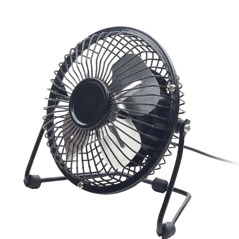 Gembird USB 4" desktop fan, black, NF-03