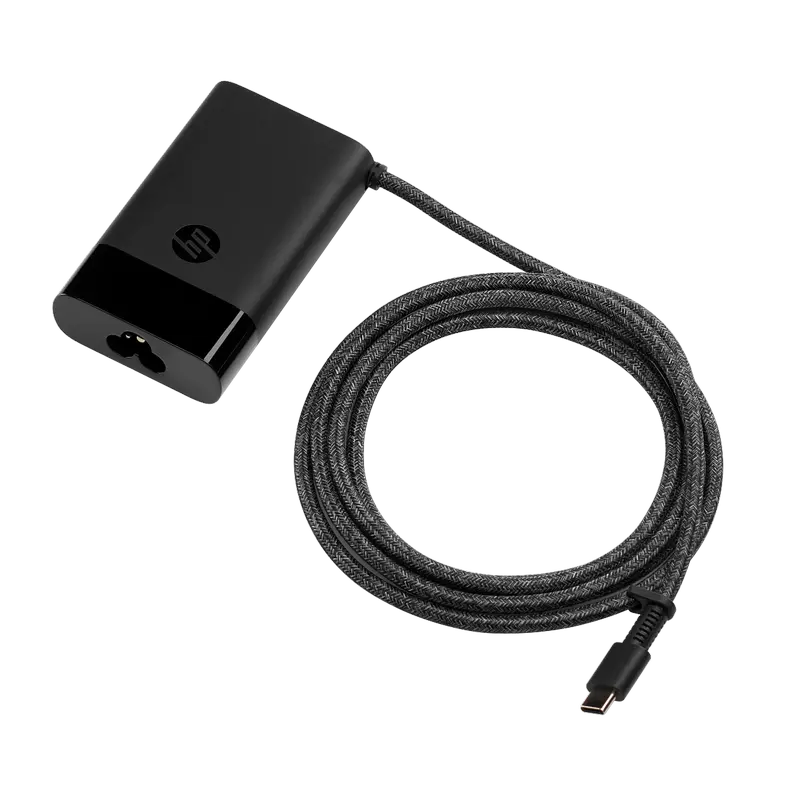 HP USB-C 65W Laptop Charger EURO,Dimensions (W x D x H): 97 x 53.5 x 21 mm, Weight: 210 g
