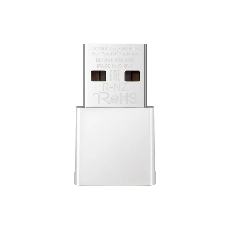 USB2.0 Mini Wi-Fi AC Dual Band LAN Adapter MERCUSYS "MA30N", 1267Mbps