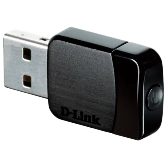 USB2.0 Mini Wi-Fi AC Dual Band LAN Adapter, D-Link "DWA-171/A1C", 600Mbps