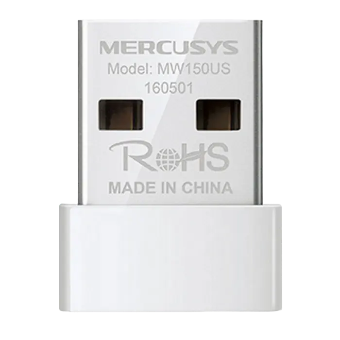 USB2.0 Nano Wi-Fi N LAN Adapter Mercusys "MW150US", 150Mbps