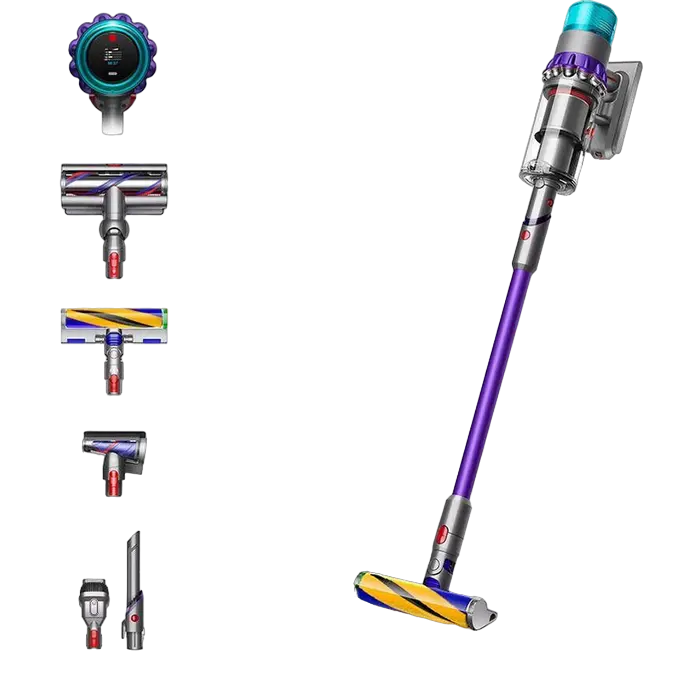 Aspirator vertical Dyson Gen5 Detect Absolute Mov/Iron, vedere posterioară