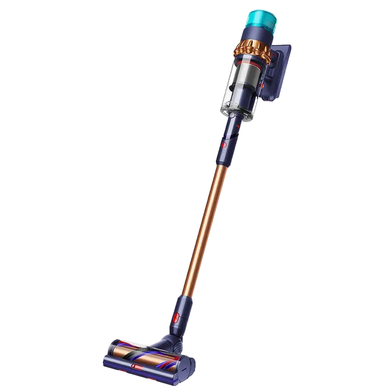 Aspirator vertical Dyson Gen5 Detect Absolute Midnight Blue Copper, fara fir, 70 min