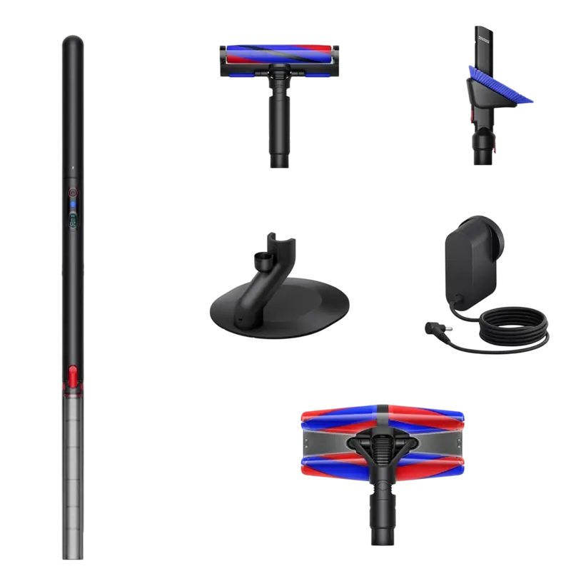 Aspirator vertical Dyson PencilVac Fluffycones, fara fir, ultrasubtire, 30 min, ambalaj