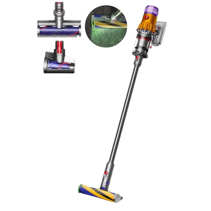 Aspirator vertical Dyson V12 Detect Slim Absolute+, vedere laterală