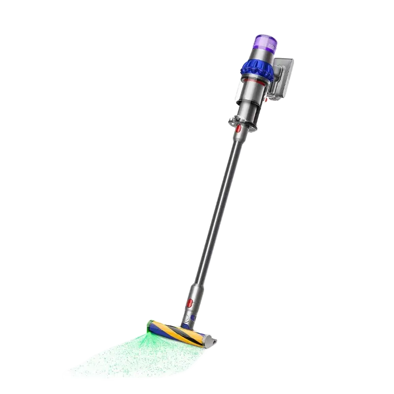 Aspirator vertical Dyson V15 Detect Fluffy Blue/Nickel EU (476575-01), vedere alternativă