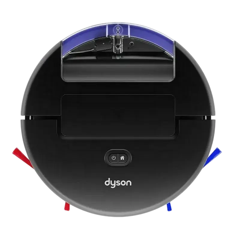 Aspirator robot Dyson Negru cu spalare si Wi-Fi (586183-01), detaliu interfață
