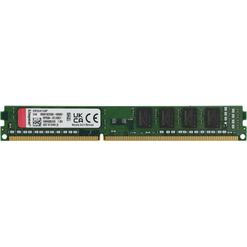 Kingston ValueRAM 4GB DDR3 1600MHz CL11