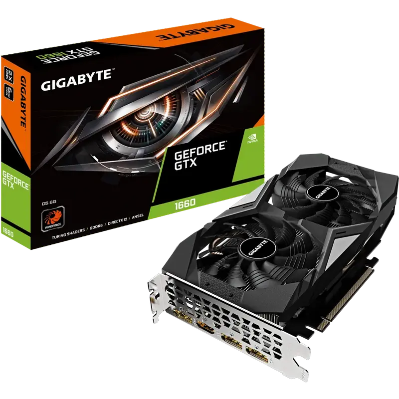 VGA card PCI-E Gigabyte (GV-N1660D5-6GD) - SALE