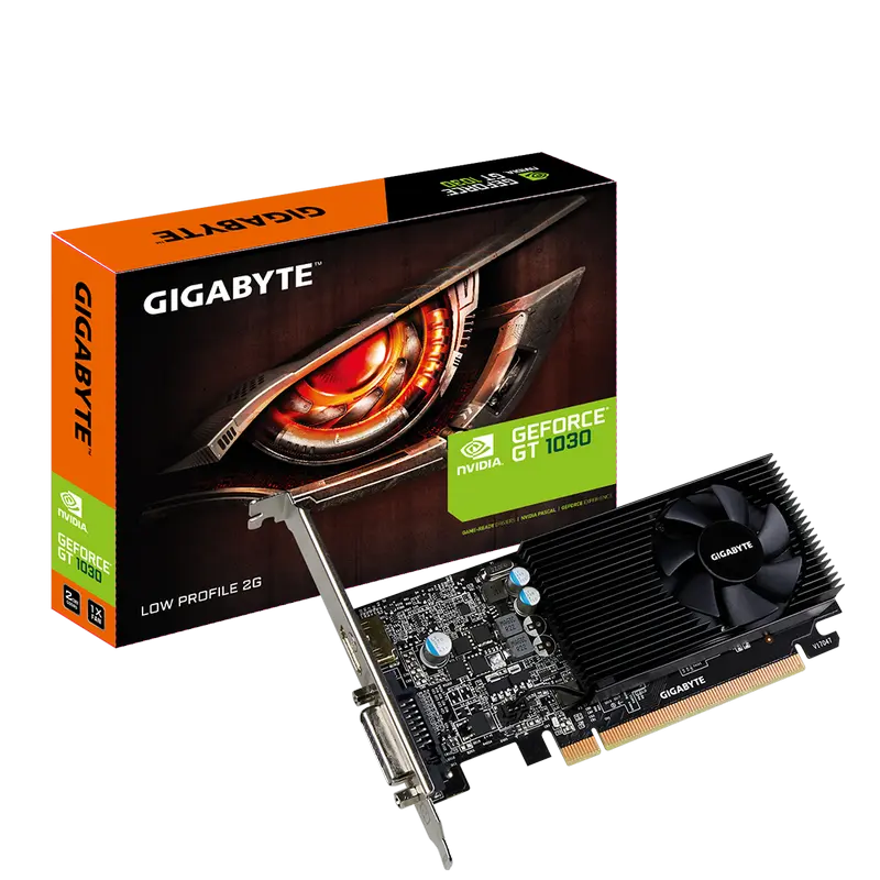 VGA Gigabyte GT1030 2GB GDDR5 Low Profile (GV-N1030D5-2GL)