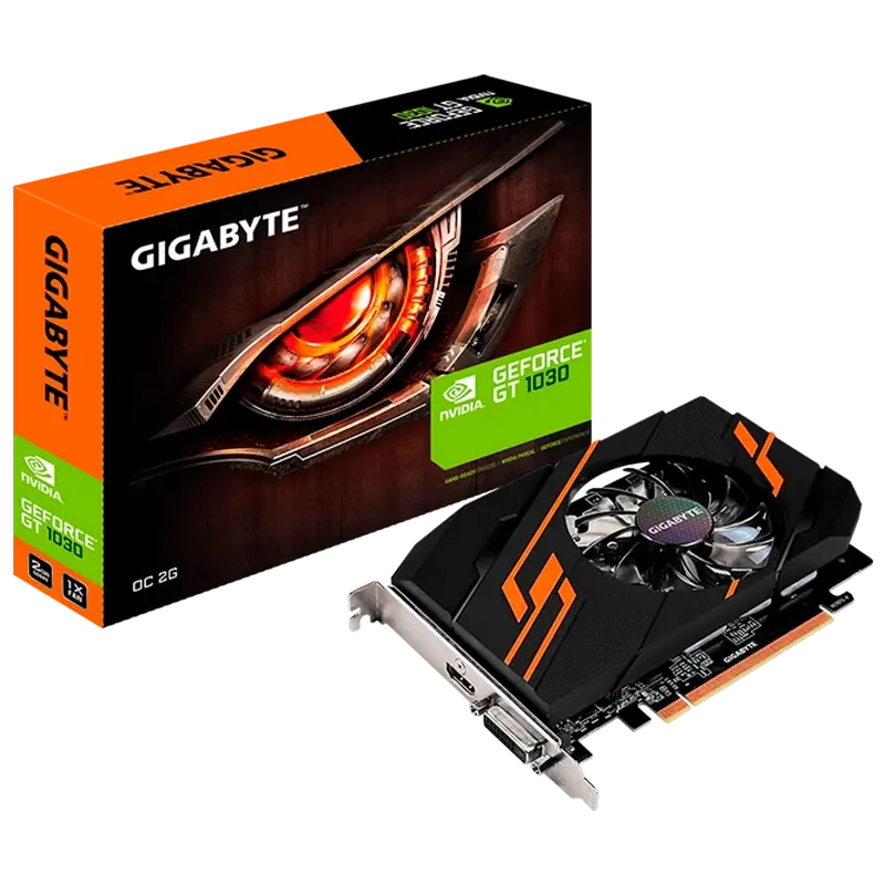 VGA Gigabyte GT1030 2GB GDDR5 OC (GV-N1030OC-2GI)