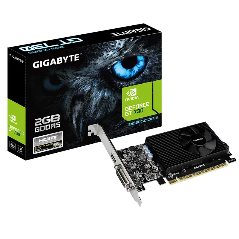 VGA Gigabyte GT730 2GB GDDR5 Low Profile (GV-N730D5-2GL)
