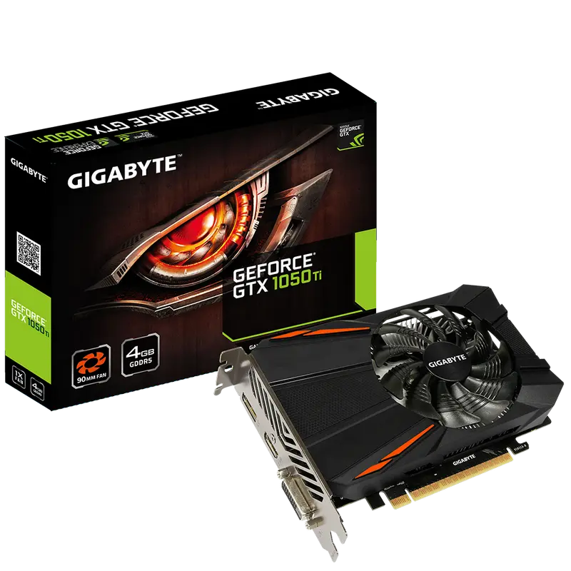 VGA Gigabyte GTX1050Ti 4GB GDDR5 D5 (GV-N105TD5-4GD)