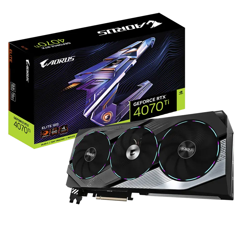 VGA Gigabyte RTX4070Ti 12GB GDDR6X Aorus Master (GV-N407TAORUS E-12GD)