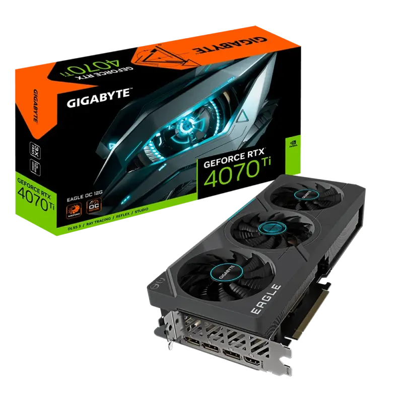 VGA Gigabyte RTX4070Ti 12GB GDDR6X Eagle OC (GV-N407TEAGLE OC-12GD)