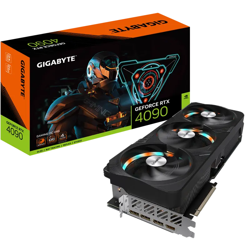 VGA Gigabyte RTX4090 24GB GDDR6X Gaming OC (GV-N4090GAMING OC-24GD)