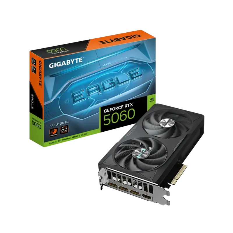 VGA Gigabyte RTX5060 8GB GDDR7 Eagle OC (GV-N5060EAGLE OC-8GD)