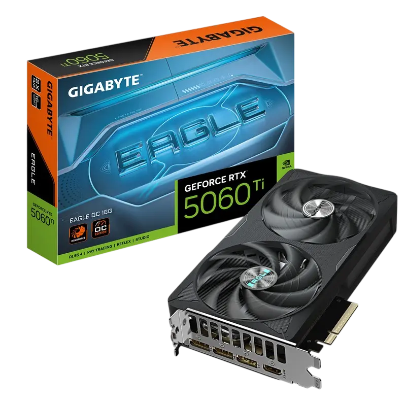 VGA Gigabyte RTX5060Ti 16GB GDDR7 Eagle OC (GV-N506TEAGLE OC-16GD)