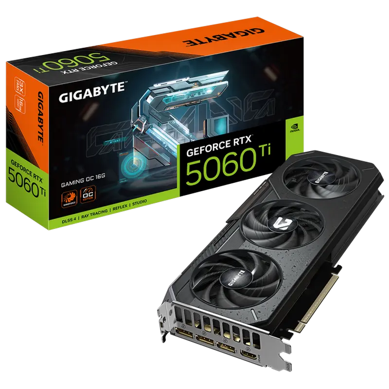 VGA Gigabyte RTX5060Ti 16GB GDDR7 Gaming OC (GV-N506TGAMING OC-16GD)