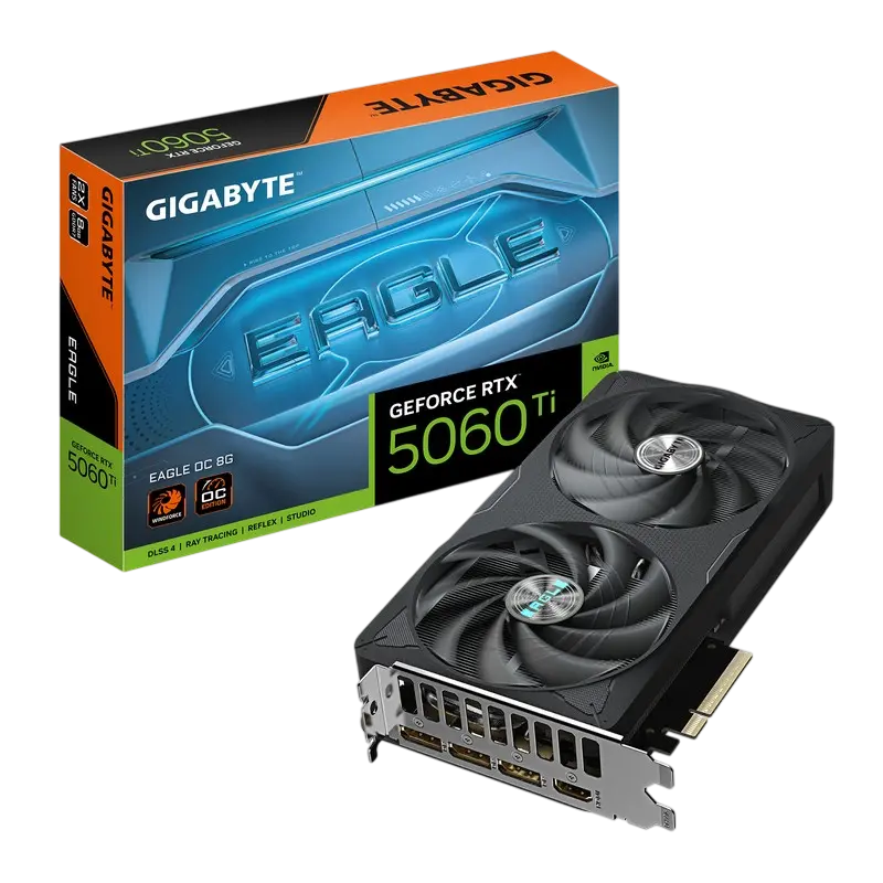 VGA Gigabyte RTX5060Ti 8GB GDDR7 Eagle OC (GV-N506TEAGLE OC-8GD)