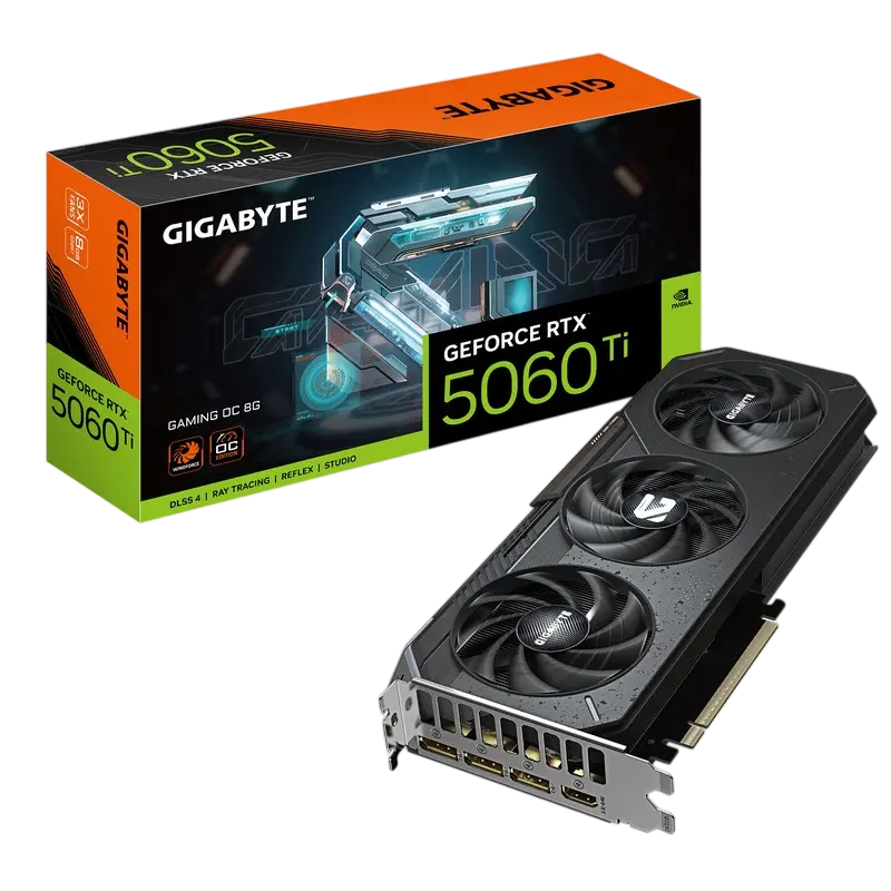 VGA Gigabyte RTX5060Ti 8GB GDDR7 Gaming OC (GV-N506TGAMING OC-8GD)