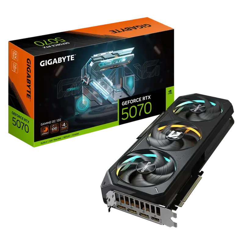 VGA Gigabyte RTX5070 12GB GDDR7 Gaming OC (GV-N5070GAMING OC-12GD)