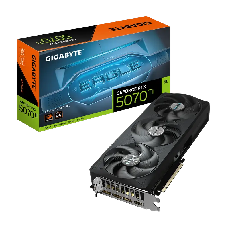 VGA Gigabyte RTX5070Ti 16GB GDDR7 Eagle OC (GV-N507TEAGLE OC-16GD)