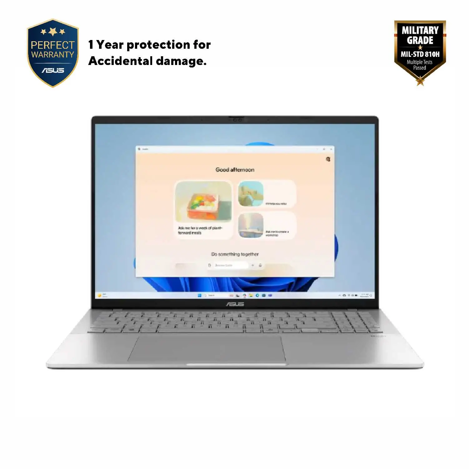 ASUS 16.0" Vivobook S 16 S3607VA Silver (Core i5-13420H 16Gb 1Tb)