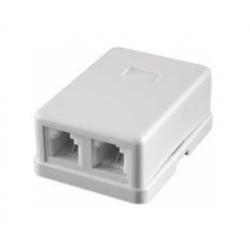 APC Electronic APC Wall 2xJack 6P: 2C/4C/6C, LY-US029