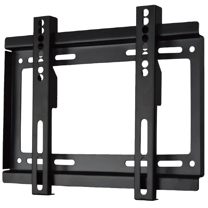 Wall Mount Gembird "WM-37F-01" Black 17"-37", max.25kg, VESA mm: up 200 x 200, Wall distance: 24mm
