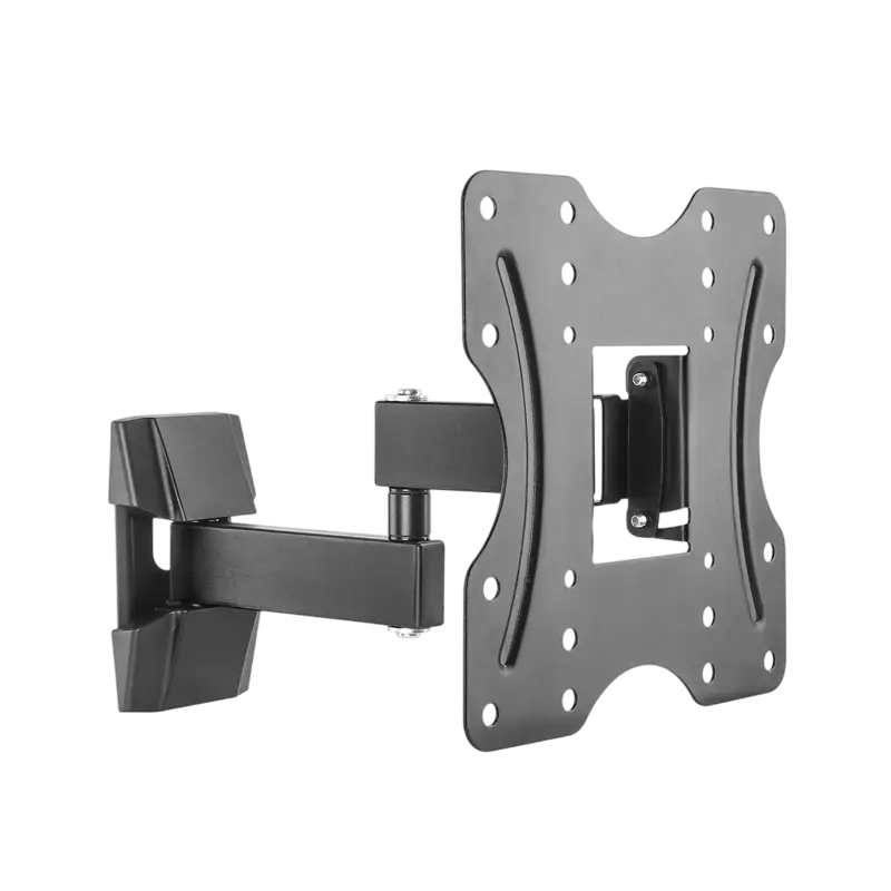 Wall Mount Gembird "WM-42ST-01" Black 23"-42", max.20kg, VESA mm: up 200 x 200, Wall distance: 56 ~