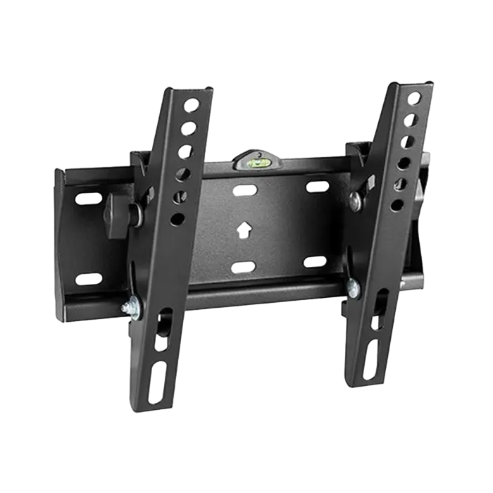 Wall Mount Gembird "WM-42T-02" Black 23"-42", max.30kg, VESA:up200x200, Wall dist: 50mm, +12°-12°