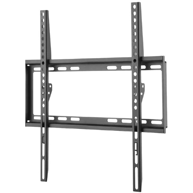 Wall Mount Gembird "WM-55F-04" Black 32"-55", max.35kg, VESA:up400x400, Wall dist: 20mm