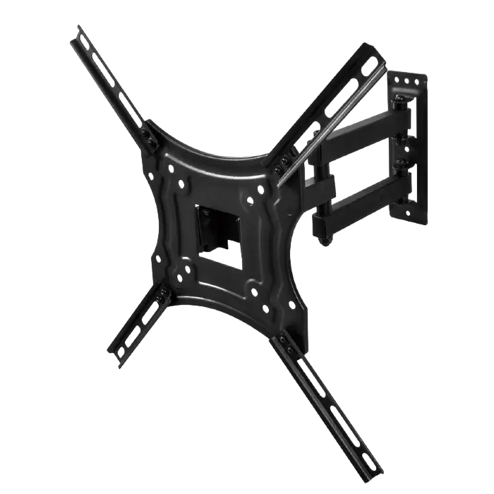 Wall Mount Gembird "WM-55RT-05" Black 32"-55" 30kg, VESA:400x400, Wall:55-495mm, -90°~+90°, -5°+8°