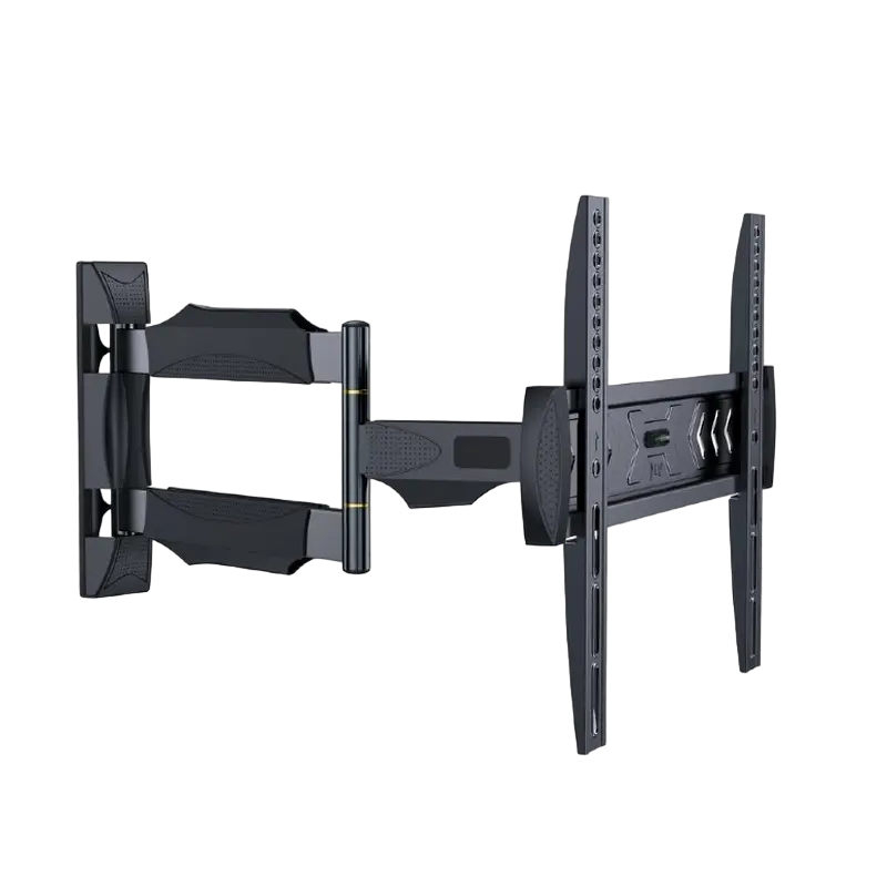 Wall Mount Gembird "WM-55ST-02" Black 32"-55" 30kg VESA:up 400x400, Wall dist:65-610mm ±90°,-5/+8°