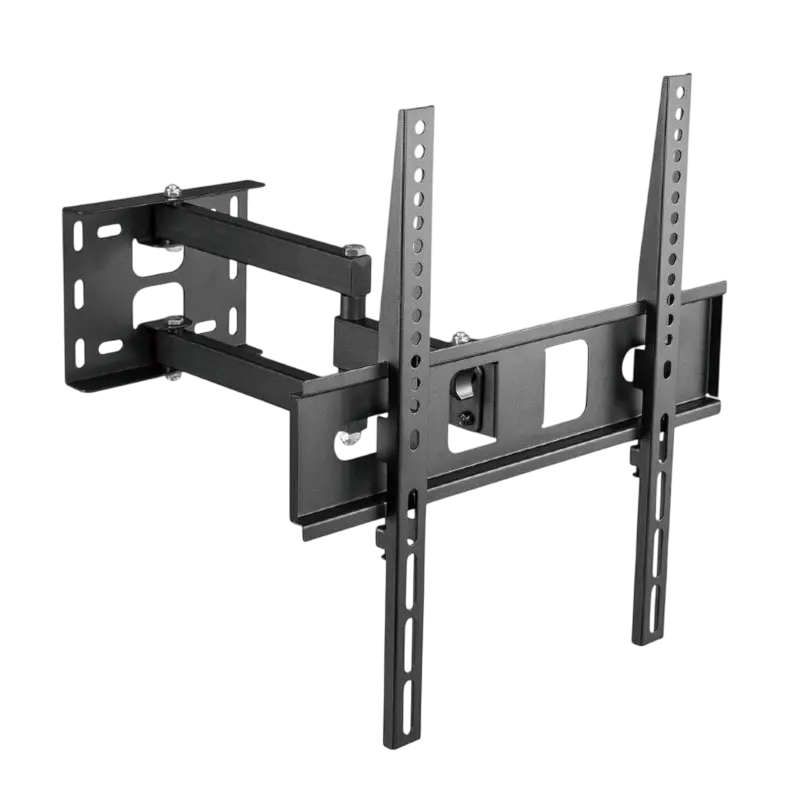 Wall Mount Gembird "WM-55ST-03" Black 32"-55" 35kg VESA:up 400x400, Wall dist:105-429mm ±90°,-5/+18