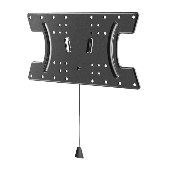Wall Mount Gembird "WM-65F-03" Black 32"-65", 30kg, VESA:up 400x200, Wall distance: 24mm